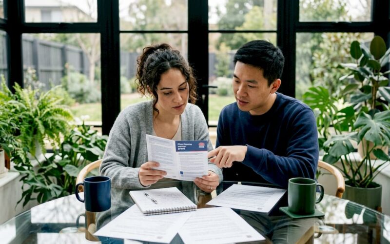 What does the first home buyer grant mean in NSW?