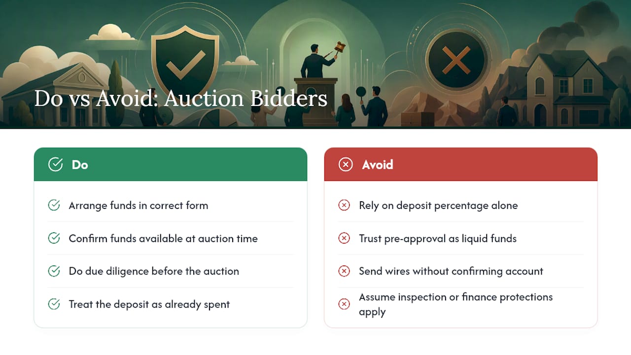 What first-time auction bidders consistently underestimate — overview diagram