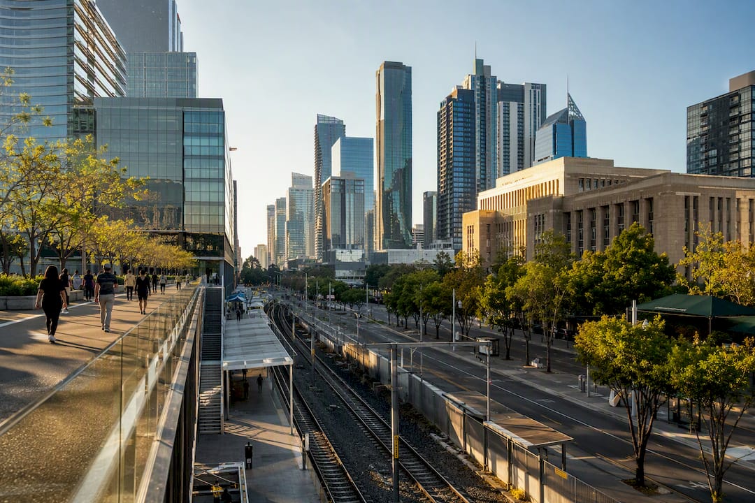 Parramatta employment district and rail corridor
