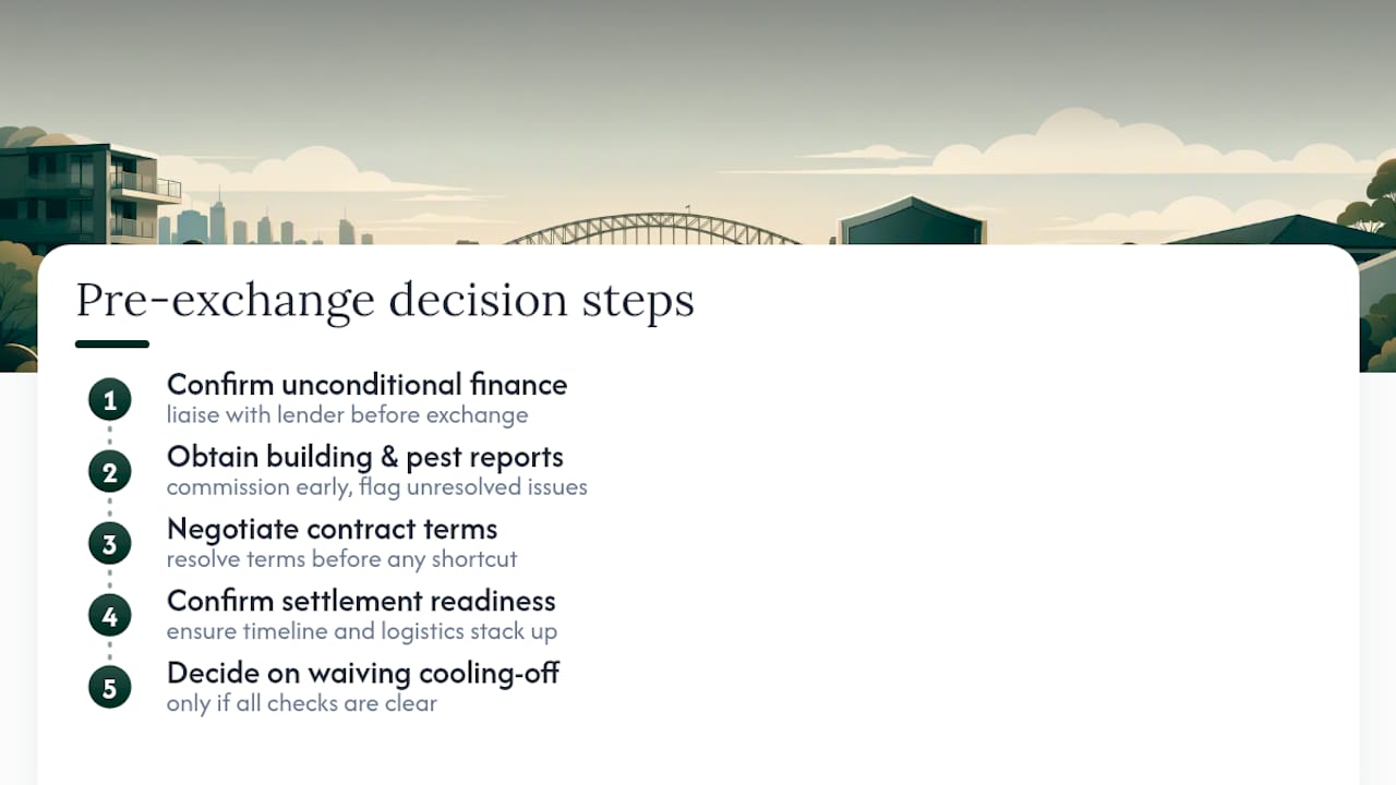 66W certificate pre-exchange risk checklist